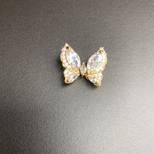 Load image into Gallery viewer, 2pcs Butterfly Nail Charms