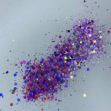 Load image into Gallery viewer, 1/4oz Raw Glitter Chunky- Purple