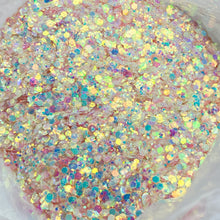 Load image into Gallery viewer, 1/4oz Raw Glitter Chunky- Blush Glow