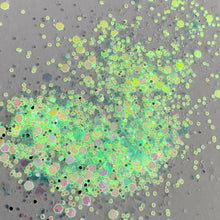 Load image into Gallery viewer, 1/4oz Raw Glitter Chunky- Teal Glow