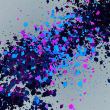 Load image into Gallery viewer, 1/4oz Raw Glitter Chunky - Fuchsia / Blue