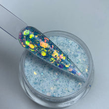 Load image into Gallery viewer, #147 Jungle Blue | Glitter acrylic