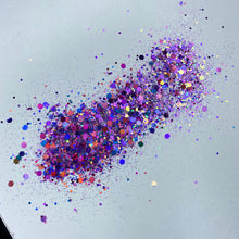 Load image into Gallery viewer, 1/4oz Raw Glitter Chunky- Purple