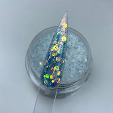Load image into Gallery viewer, #147 Jungle Blue | Glitter acrylic