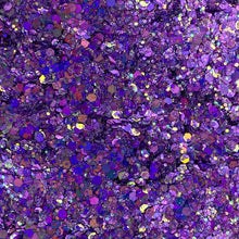 Load image into Gallery viewer, 1/4oz Raw Glitter Chunky- Purple