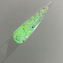 Load image into Gallery viewer, 1/4oz Raw Glitter Chunky- Teal Glow