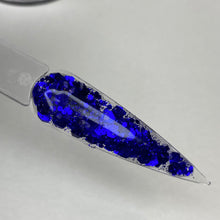 Load image into Gallery viewer, #149 Midnight Rain | Glitter acrylic