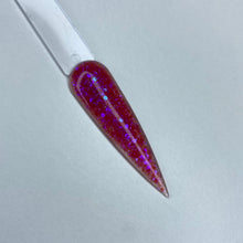 Load image into Gallery viewer, #123 Raspberry Pop Rocks | Glitter acrylic
