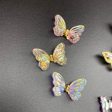 Load image into Gallery viewer, 2pcs Butterfly Nail Charms