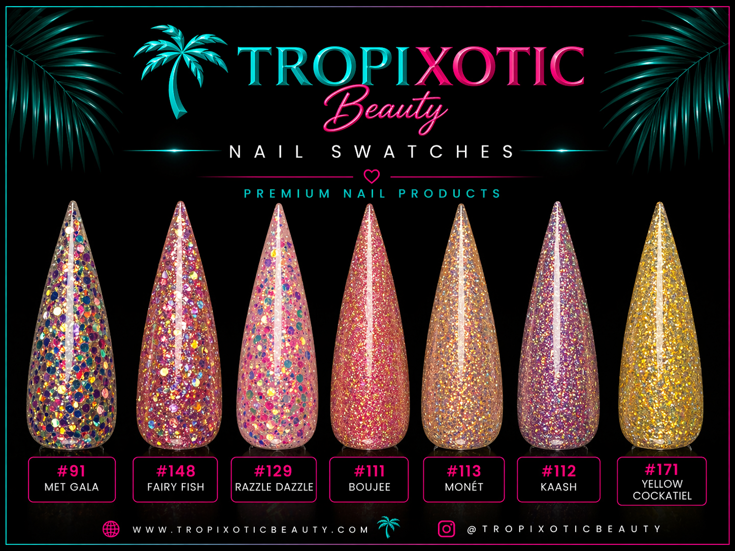 GLITTER ACRYLIC POWDER