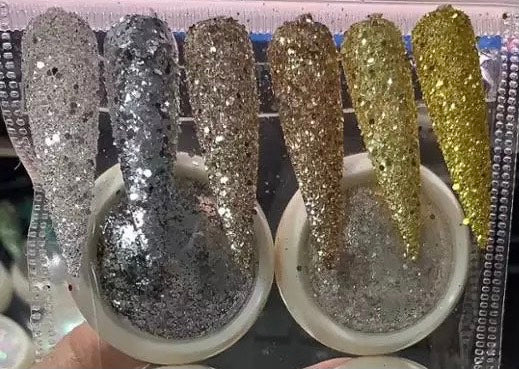 6 Series Glitter Pack Royal