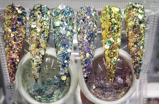 6 Series Chunky Glitter