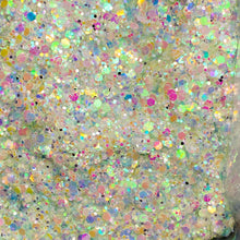 Load image into Gallery viewer, 1/4oz Raw Glitter Chunky- Teal Glow
