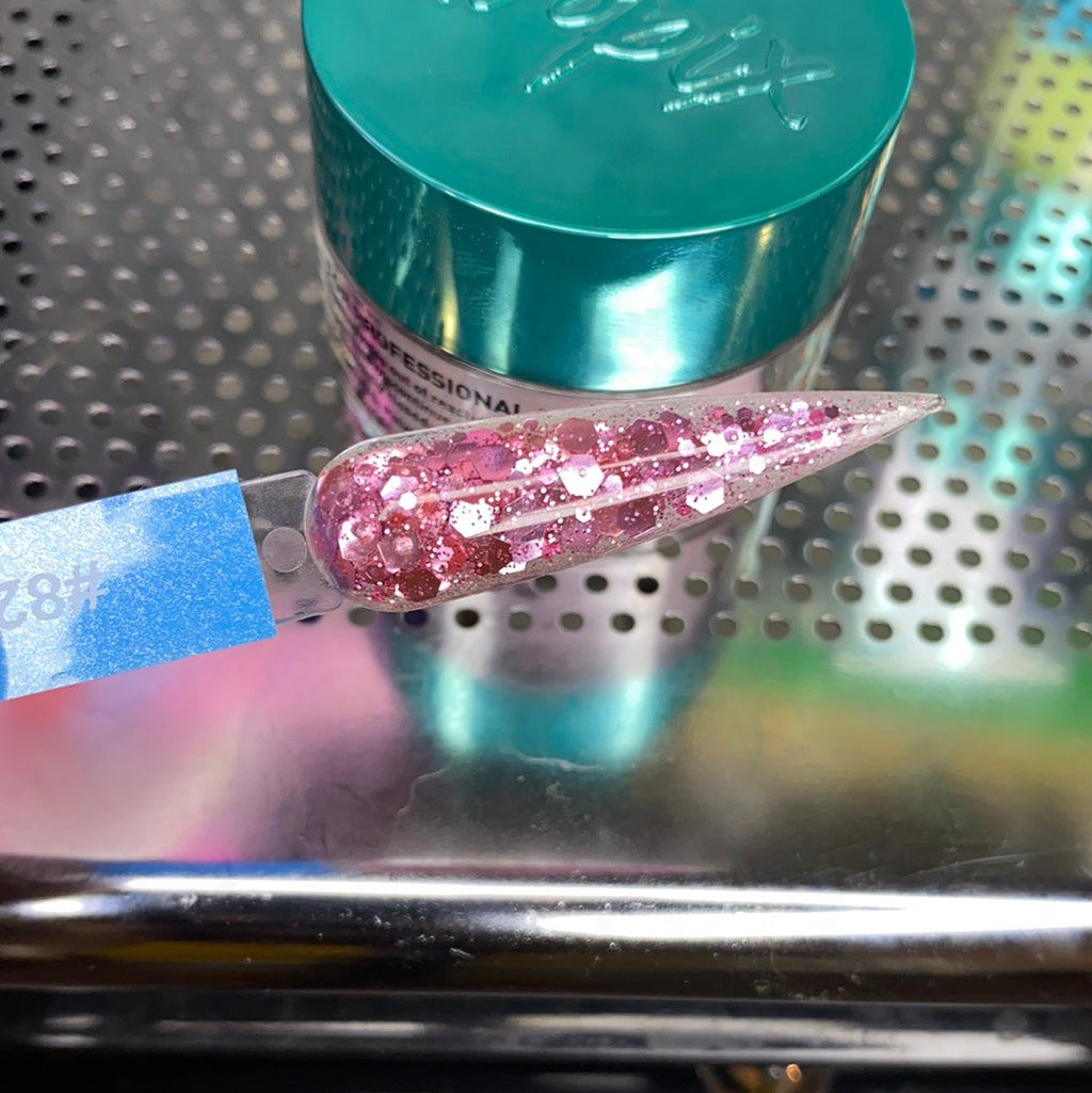 #82 Jellyfish Sting | Glitter Acrylic