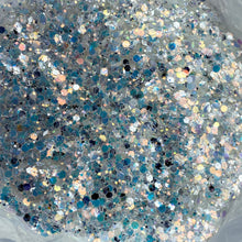 Load image into Gallery viewer, 1/4oz Raw Glitter Chunky- White
