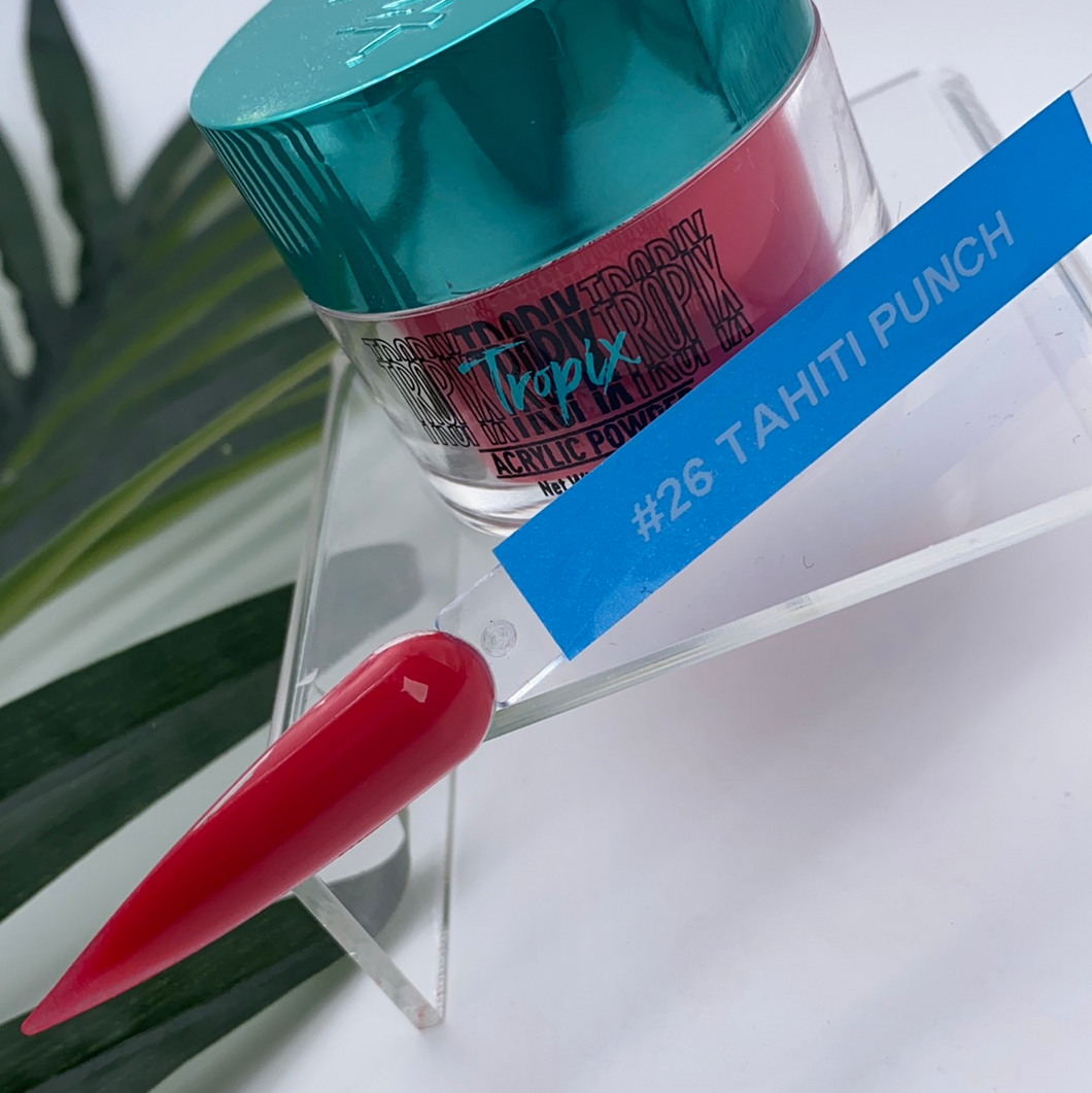 #26 Tahiti Punch | Red Acrylic
