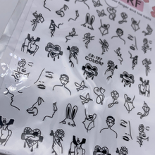 Load image into Gallery viewer, Nail Decal CB-197
