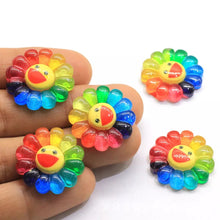 Load image into Gallery viewer, Smiley Nail Charm 2pc

