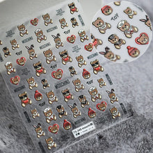 Load image into Gallery viewer, Moschino Nail Stickers
