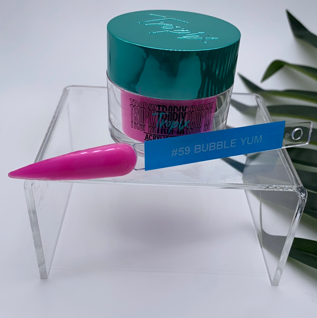 #59 Bubble Yum | Pink Acrylic