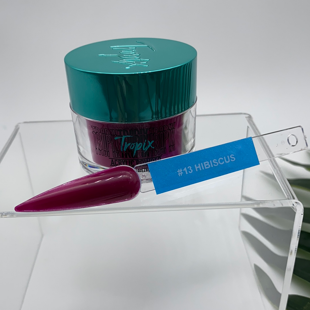 #13 Hibiscus | Red Acrylic