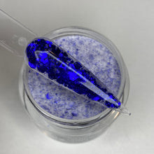 Load image into Gallery viewer, #149 Midnight Rain | Glitter acrylic
