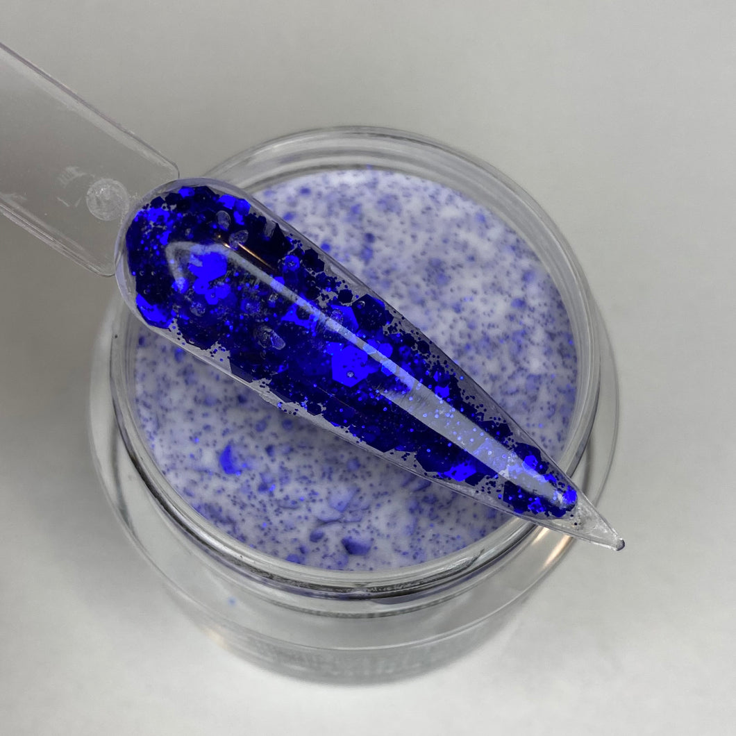 #149 Midnight Rain | Glitter acrylic