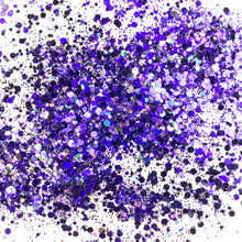 Load image into Gallery viewer, 1/4oz Raw Small Glitter - Dark Purple
