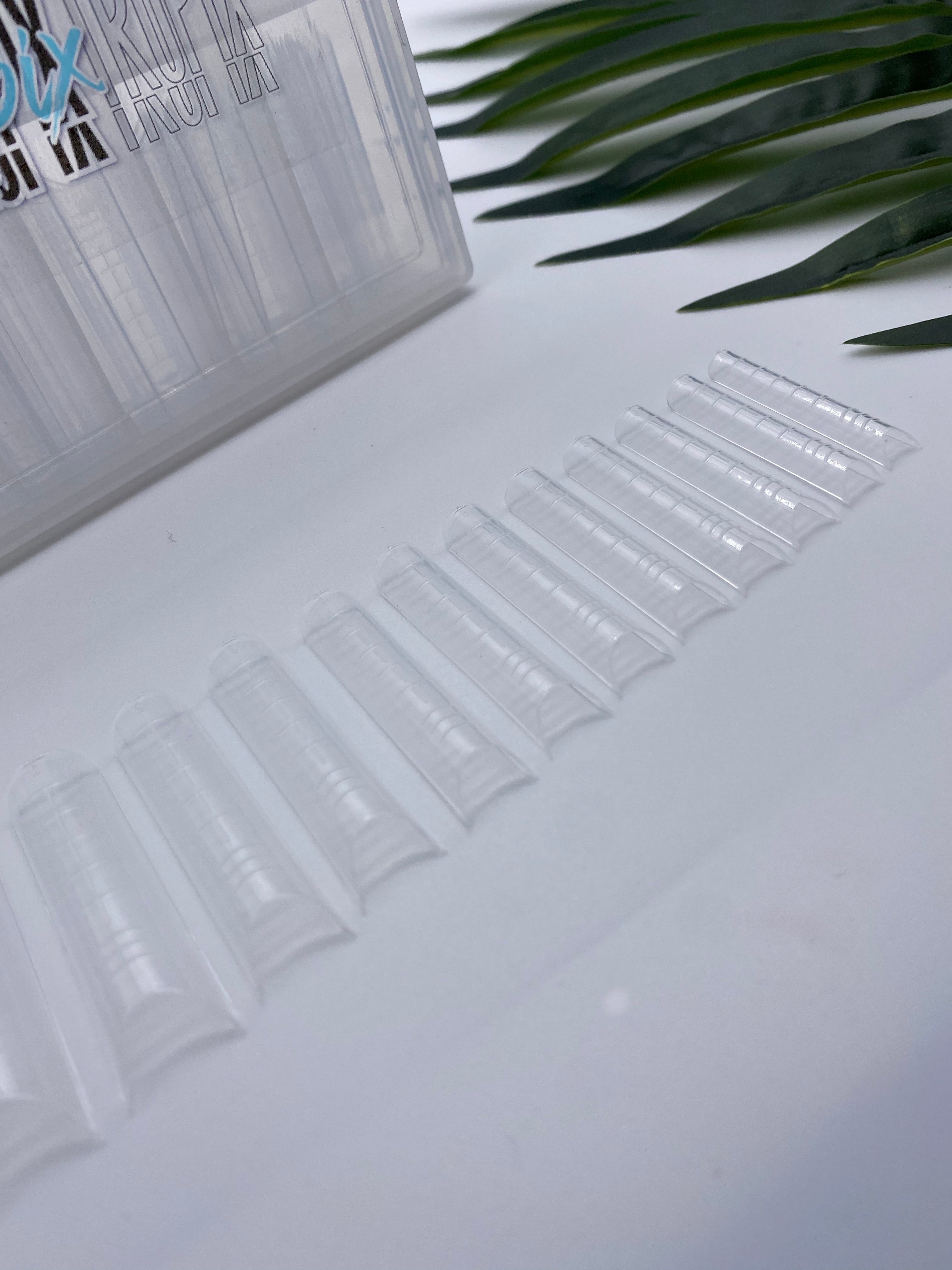 120pcs/box Clear Dual Extra long Nail Forms