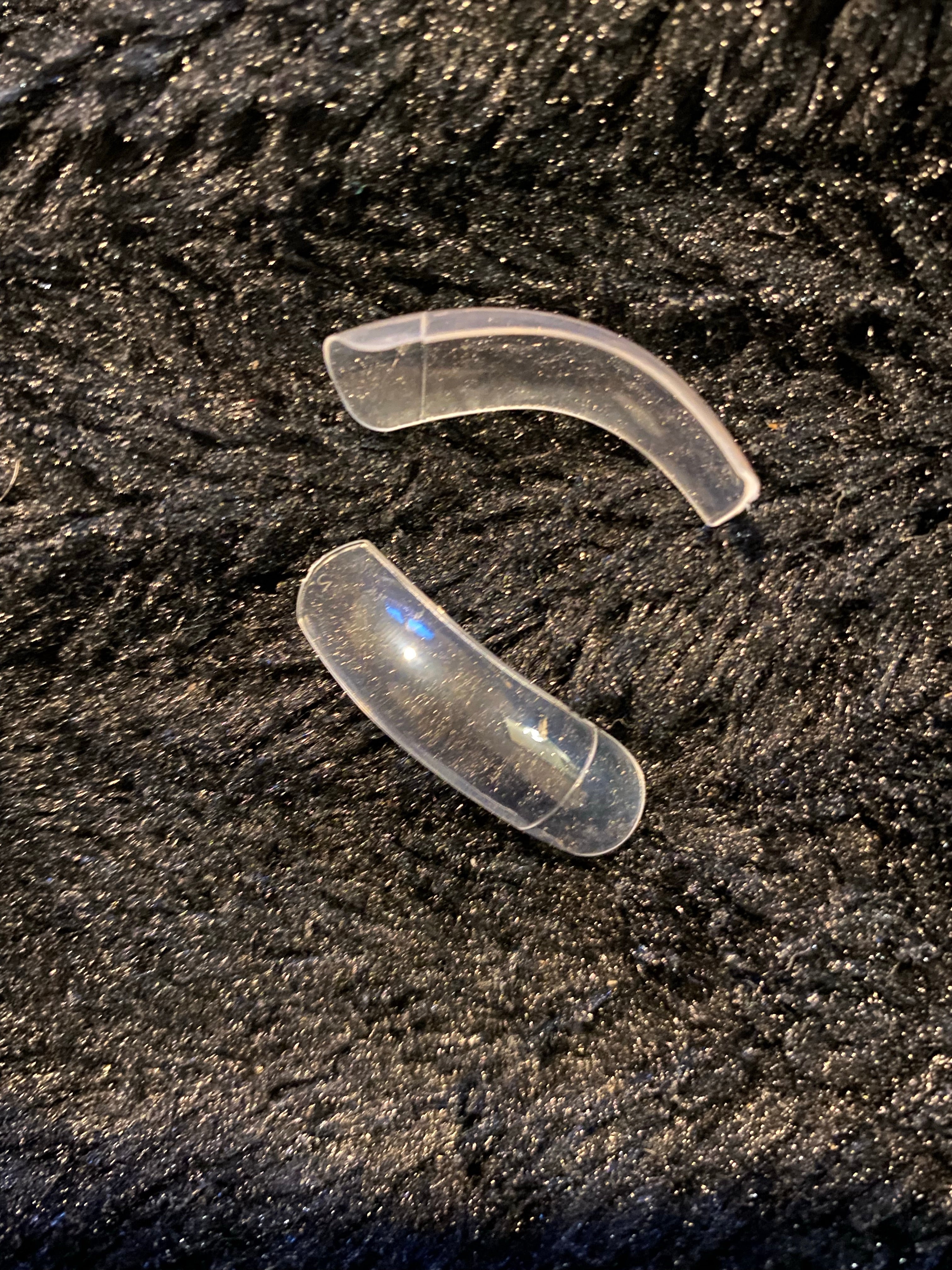 Clear Curved Tips 500pcs