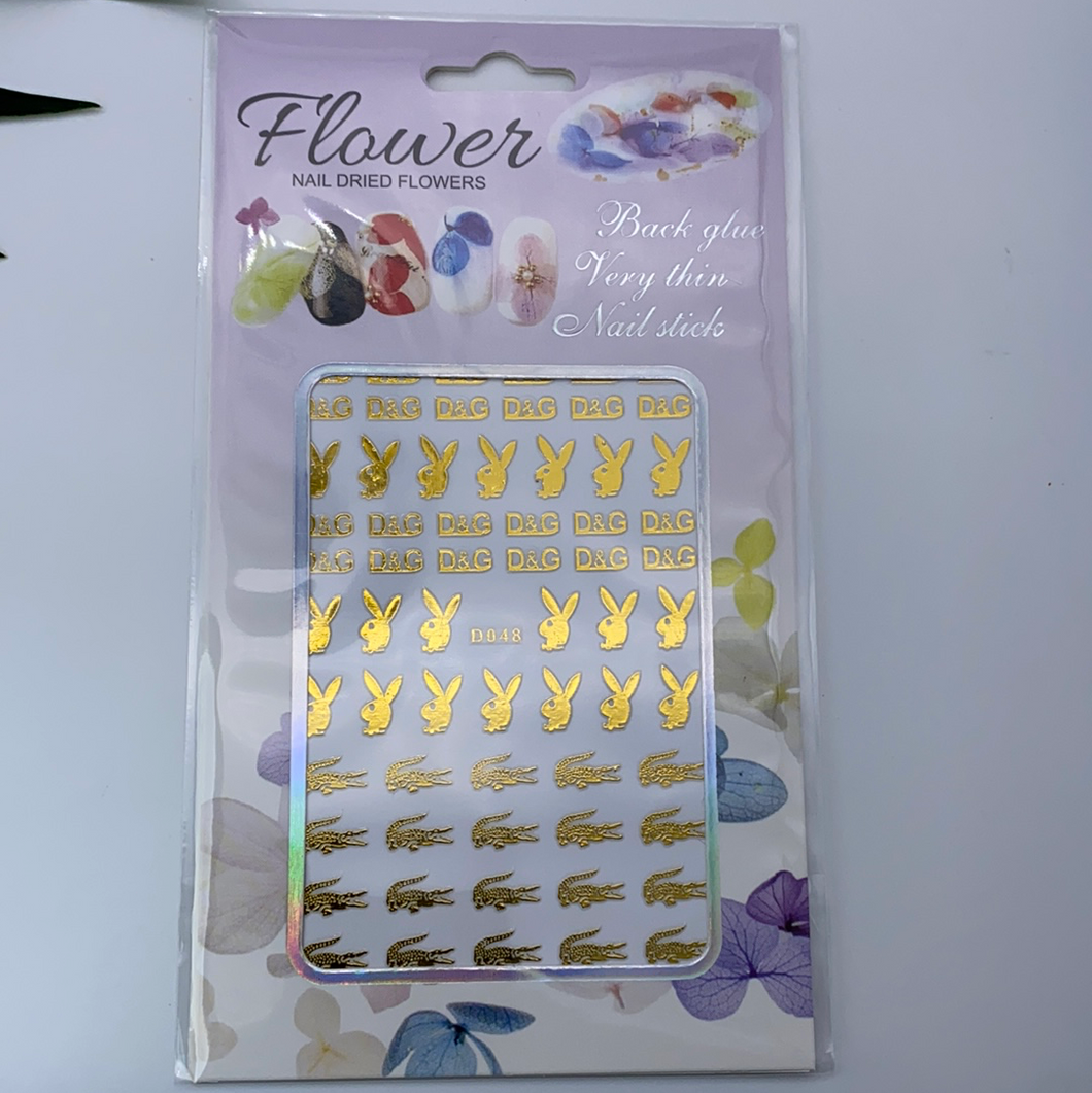 Nail Decal D048
