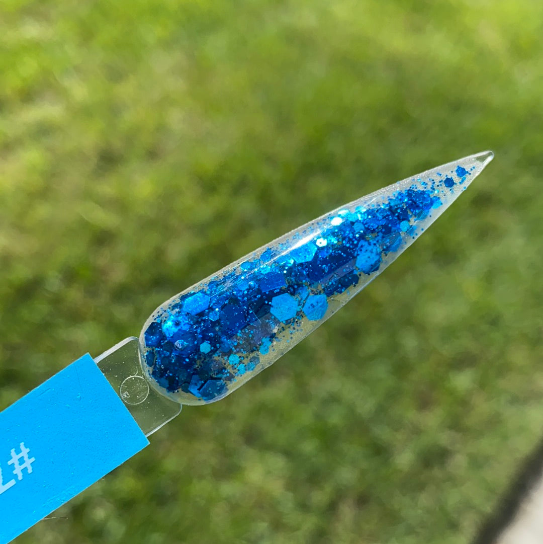 #76 Caribbean Sea | Glitter Acrylic