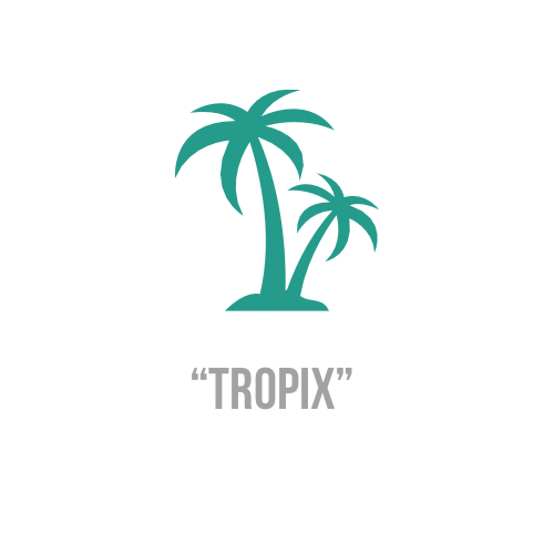 Tropix | Teal Acrylic