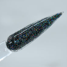 Load image into Gallery viewer, Harlem Nights | Black Glitter Acrylic
