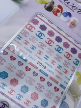 Load image into Gallery viewer, Nail Decal D008

