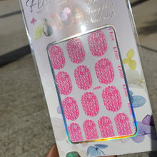 Load image into Gallery viewer, Nail Stickers - Dior holo/ metallic
