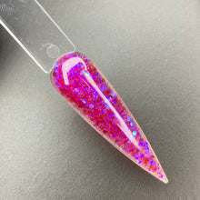 Load image into Gallery viewer, #123 Raspberry Pop Rocks | Glitter acrylic
