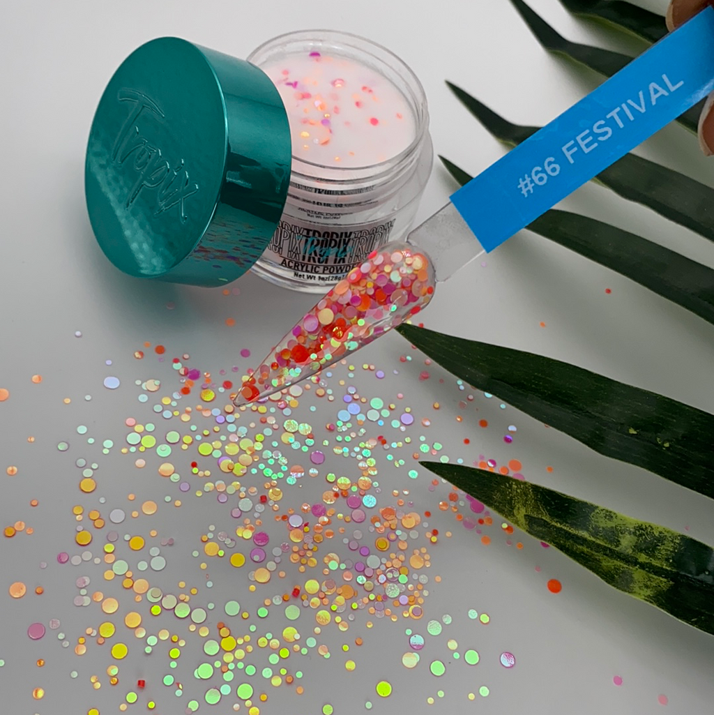 #66 Festival | Glitter Acrylic