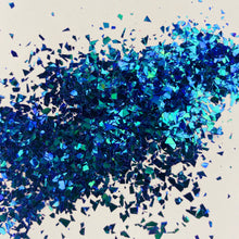 Load image into Gallery viewer, 1/4oz Raw Broken Glass Glitter -  Teal Blue / Green
