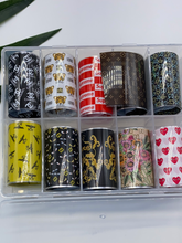Load image into Gallery viewer, Designer Logo Nail Foil
