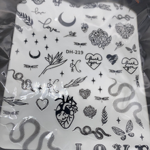 Load image into Gallery viewer, Nail Decal DH-219
