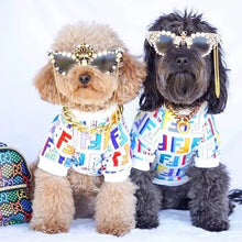 Load image into Gallery viewer, Fendi Inspired Dog Shirt
