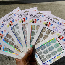Load image into Gallery viewer, Nail Stickers - Dior holo/ metallic
