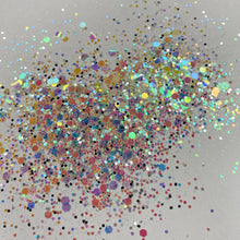 Load image into Gallery viewer, 1/4oz Raw Glitter Chunky- Teal Glow
