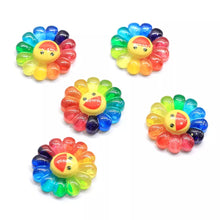 Load image into Gallery viewer, Smiley Nail Charm 2pc
