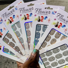 Load image into Gallery viewer, Nail Stickers - Dior holo/ metallic
