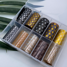 Load image into Gallery viewer, Designer Logo Nail Foil
