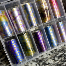 Load image into Gallery viewer, Nail Foil - galaxy designer 2
