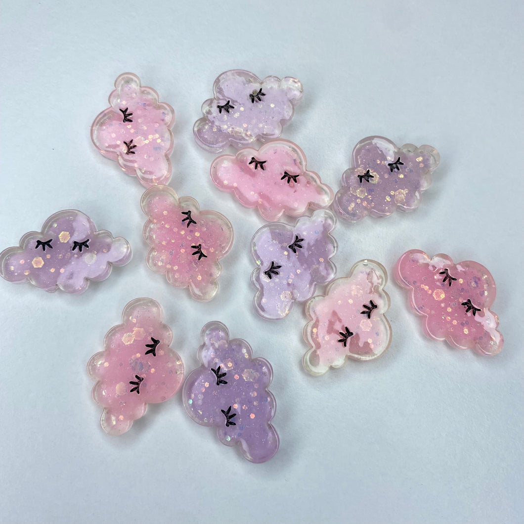 Cloud Nail Charms