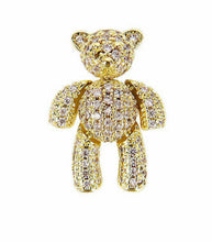 Load image into Gallery viewer, 2pcs Studded Bear Charm
